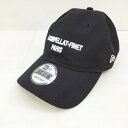 NEW ERA×lucien pellat-finet(ニューエラ×ルシアンペラフィネ) ロゴ刺繍CAP 9THIRTY キャップ サイズ：Fカラー：ブラック
