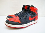 NIKE(ナイキ) AIR JORDAN 1 RETRO 黒赤’01 2001年復刻 136066-061 サイズ:8(26cm)