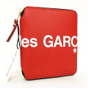 COMME des GARCONS コムデギャルソン HUGE LOGO WALLET SA 2100HL カラー:RED 【中古】【財布】【鈴鹿 併売品】【138-200517-01BS】