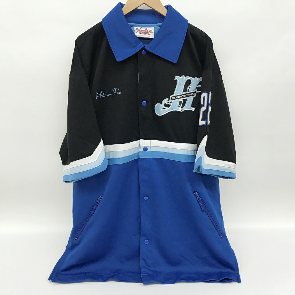 HARLEM GLOBETROTTERS(<strong>ハーレム・グローブトロッターズ</strong>)セットアップサイズ：XXLカラー：ブルー/ブラック【中古】【126 ストリート】【鈴鹿 併売】【126-250829-01NS】