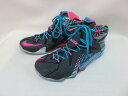 NIKE LEBRON XII ナイキ レブロン 12 BLACK-PINK POW-BL LAGOON 684593-006 【中古】【スニーカー】【四日市 併売品】【1390729xy】