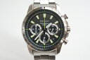 SEIKO (セイコー) SSB027P1 クロノグラフ タキメーター サイズ【ケース幅:約 縦4.0cm 横4.0cm】【ベルト幅】 約1.8cm 【中古】【時計】【四日市 併売品】【141-170713-04TH】