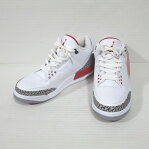 NIKE AIR JORDAN 3 RETRO “KATRINA” 136064-116 ナイキ エアジョーダン 3 レトロ ”カトリーナ” ホワイト/レッド/グレー サイズ:28.5cm【139-190208-04USH】