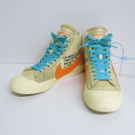 THE 10:NIKE BLAZER MID "OFF-WHITE" ザ テン:ナイキ ブレイザー ミッド ”オフホワイト” AA3832-700 オレンジ/ベージュ【139-190423-01USH】