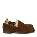 クロケット&ジョーンズ【Crockett&Jones】RICHMOND(スナフ) スエード レザーソール ローファー 牛革 メンズ