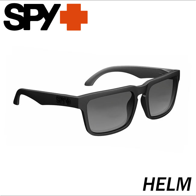 【SPY スパイ】サングラス＜HELM＞Matte Black / Grey 日本正規販売品