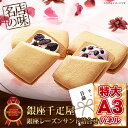 目録 景品 二次会 【「銀座千疋屋」銀座レーズンサンド詰合せ】 A3パネル付き 目録 景品 忘年会 目録 景品 二次会 目録 景品 ビンゴ 目録 景品 イベント 景品と使い方は自由