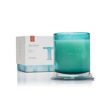 ■最大2000円OFFクーポン配布中■ タイムズ アロマティック キャンドル 284g アクアコラリン 【THYMES】 Aromatic Candle 10oz Aqua Coralline ［在庫一掃セール対象商品］