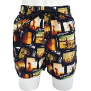 ■最大2000円OFFクーポン配布中■ 69SLAM ロックスラム メンズ ボードショーツ サーフパンツ BURNING MAN ショート丈 (ELASTIC WAIST) 水着 ベストボディ フィットネス フィジーク