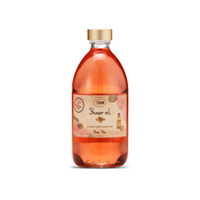 300~OFFN[| + X}zGg[őSi|Cg10{ T{ V[IC [Y eB[ 500ml (600g) SABON SHOWER OIL Rose Tea