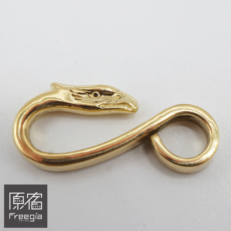 ゴローズ goro's 原宿フリージア 全金イーグルフック 18K 【原宿・明治通りFREEGIA CHOICE】【USED】【中古】【返品・キャンセル不可】【その他ゴローズ】【商品番号：251106002】