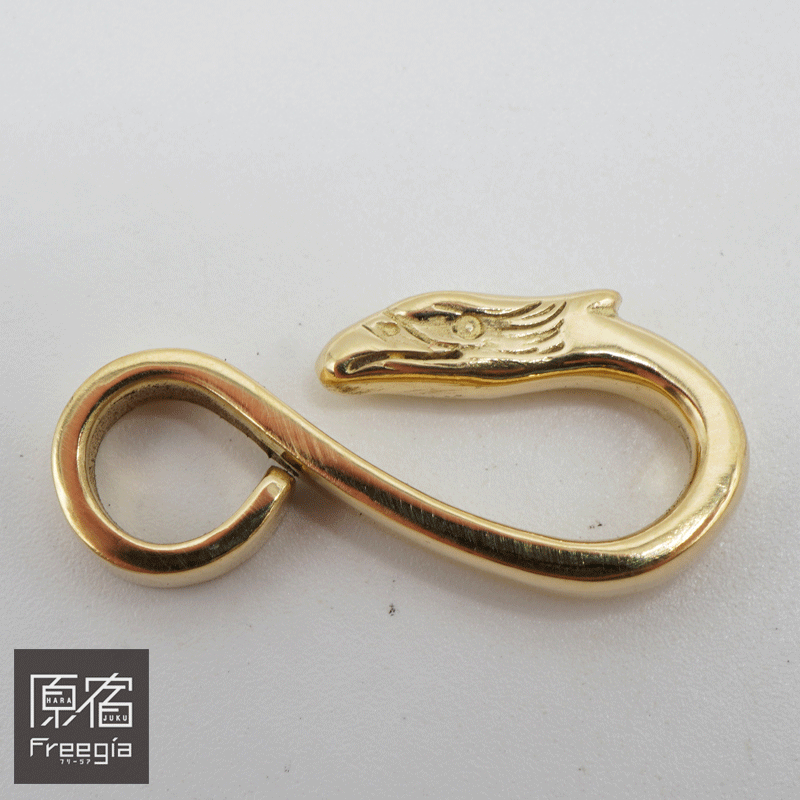 ゴローズ goro's 原宿フリージア 全金イーグルフック 18K 【原宿・明治通りFREEGIA CHOICE】【USED】【中古】【返品・キャンセル不可】【その他ゴローズ】【商品番号：251019069】