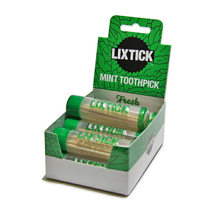 LIXTICK bNXeBbN MINT TOOTHPICK ~g gD[XsbN ܗk} 悤  1BOX i10`[uj 