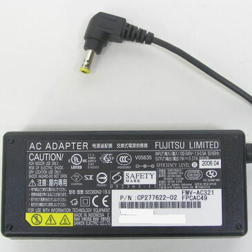 □■FUJITSU/富士通 FMV-BIBLO LIFEBOOK用ACアダプタ FMV-AC321 動作保証 送料一律500円【中古】