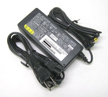 □■FUJITSU/富士通 FMV-BIBLO/LIFEBOOK用ACアダプタ FMV-AC319 【中古】