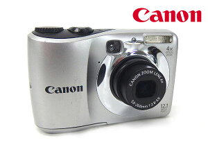 □■α動作保証付き Canon/キャノン デジタルカメラ PowerShot A1200 1210万画素/単三電池2本で使用　動作確認済み【中古】