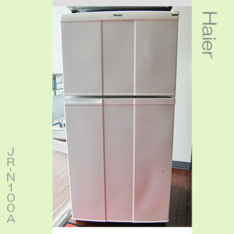 [中古]【Haier】ハイアール冷凍冷蔵庫2008年製 (JR-N100A)