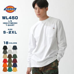 【送料無料】 Dickies ディッキーズ ロンt <strong>メンズ</strong> ポケット付き <strong>長袖tシャツ</strong> 大きいサイズ tシャツ 長袖 厚手 アメカジ <strong>ブランド</strong> USAモデル [dickies-wl450] 【メール便可】