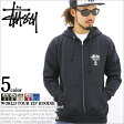 【送料無料】 Stussy ステューシー パーカー メンズ 大きいサイズ！ (stussy 1973453) [ステューシー Stussy 正規 パーカー メンズ スウェット トップス 長袖 ジップアップパーカー 裏起毛 ワールドツアー 通販 XL XXL LL 2L 3L] 【RCP】