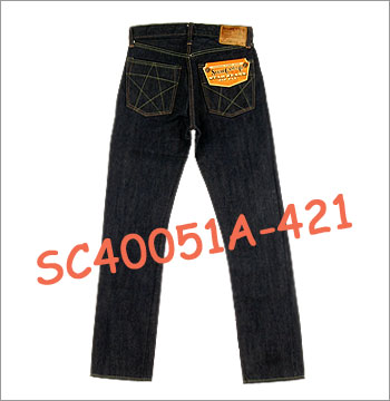 ■ SUGAR CANE SC40051A-421　JEANS タイトストレート　　SC40051A-421▼ 送料は当店が負担します！▼ 【がんばろう！岩手】【がんばろう！宮城】【がんばろう！福島】