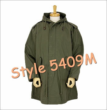 ■HOUSTON 【5409M】　M-51 モッズコート ▼ 送料無料！代引き手数料無料！▼【FW-TJ】 ▼価格16,800円（税込）は、レビューを書く場合の価格です。