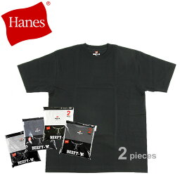 ■ HANES（<strong>ヘインズ</strong> 無地 Tシャツ） 2枚組 BEEFY <strong>半袖</strong>Tシャツ (H5180-2)(メンズ/パックTee/シンプル/<strong>半袖</strong>)