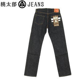 <strong>桃太郎</strong><strong>ジーンズ</strong> (MOMOTARO JEANS) 出陣レーベル XXタイプ リラックスフィット ストレート<strong>ジーンズ</strong> [30〜36inch][1005SP-ID] (日本製/XX Type/やや太目/ワンウォッシュ/セルビッジ/デニム/アメカジ/ビンテージ)