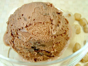 ヘーゼルナッツチョコアイスクリーム