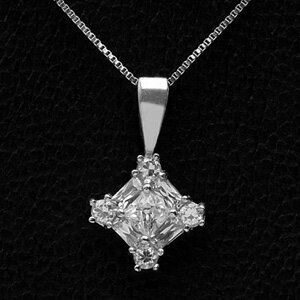 最高級品質　トゥリーア K14 ホワイトゴールド czダイヤモンド ネックレス｜ ジュエリー プレゼント 贈り物