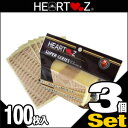 【肩/腰/脚など広範囲で使用したいときに】【徳用サイズ】【HEARTZ(ハーツ)】ハーツスーパーシール ベタ貼りタイプ 100枚入(100シート)×3個セット 【smtb-s】