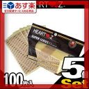 【あす楽対応】【肩/腰/脚など広範囲で使用したいときに】【徳用サイズ】【HEARTZ(ハーツ)】ハーツスーパーシール ベタ貼りタイプ 100枚入(100シート)×5個セット 【smtb-s】