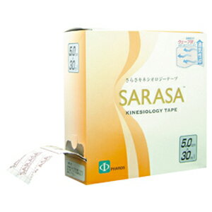 【PM2時迄（土日OK)のご注文は本日発送致します。】【人気の5cm×30m！】【SARASA】【KINESHIO　LOGY　TAPE】【業務用】さらさキネシオロジーテープ　（幅5cm×長さ30m）