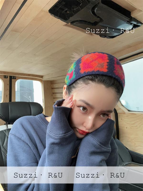 おしゃれ ヘアバンド レディース 大人 ターバン エスニック アクセサリー 韓国 ウール ワイド まとめ髪 お出かけ リゾート レトロ