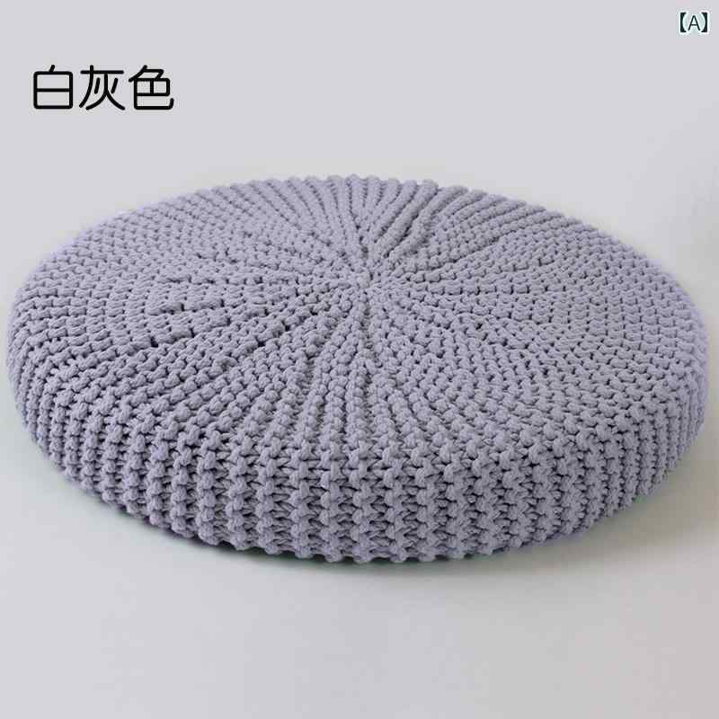 瞑想 クッション 座布団 床 座る グッズ オーダー 北欧 禅 畳 仏教 洗える あぐら ラウンド 丸 フロアクッション グレー カーキ ピンク シンプル