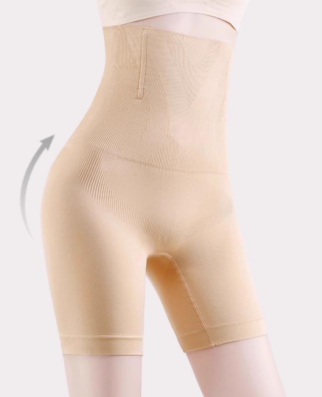 お腹 引き締め産後 ハイウエスト ガードル レディース 体型補正 ヒップアップ効果 夏 薄手 通気性 シームレス ストレッチ シンプル 無地 大きいサイズ 黒 肌色