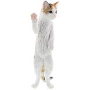 アニマルオブジェ べニーズキャット窓の外を眺めてます(ミケ・親猫) 置物 動物 猫 ネコ ねこ QY-080MIX 動物園 店舗 カフェ 喫茶店 レストラン 飲食店 インテリア イベント ディスプレイ 実物大 等身大 リアル 【whlny】
