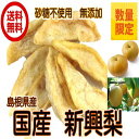 (無添加 国産新興梨 60g/30g×2パック)ドライフルーツ 国産 砂糖不使用 お試し 全国送料無料 フォンダンウォーター