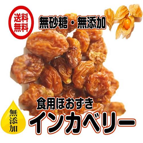 【送料無料】（インカベリー食用ほおずき　500g）ドライフルーツ　ゴールデンベリー　無添加　砂糖不使用