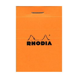 2点以上でメール便送料無料【No.10】ブロック ロディア オレンジ　BLOC RHODIA【5.2x7.5cm】