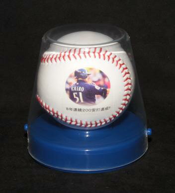野球用「記念ボール　フルカラープリント」(保存ケース付き）の画像