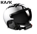 '16KASK(カスク)ゴーグル付ヘルメット「ヘルメットバイザーSTYLE」White×Black(SHE00029.261)【全国送料無料】