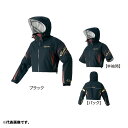 がまかつ GM3642 ショートレインギア(半袖デタッチャブル) M ブラック