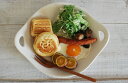 耐熱食器 両手パン型プレート ホワイト オーブン 直火 グラタン パエリア 美濃焼 【人気食器 耐熱食器 美濃焼 インスタグラム 直火 グリルパン】