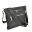 【中古】プラダ ナイロン ショルダーバッグ BT0716 PRADA ブラック 【送料無料】