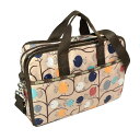 レスポートサック 2WAYショルダーバッグ LeSportsac ベージュ ひよこ柄 PCバッグ ナイロン 【中古】