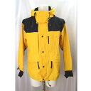 ノースフェイス マウンテンパーカー メンズ THE NORTH FACE 黒×黄 L 【中古】