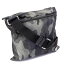 プラダ ショルダーバッグ PRADA カーキグリーン×黒 ナイロン レザー レディース かばん 【中古】【送料無料】