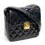 【中古】シャネル ショルダーバッグ マトラッセ CHANEL 黒 レディース かばん ココマーク 【送料無料】