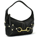 【中古】コーチ ショルダーバッグ エルゴベルテッドレザーホーボー ブラック 11261 COACH