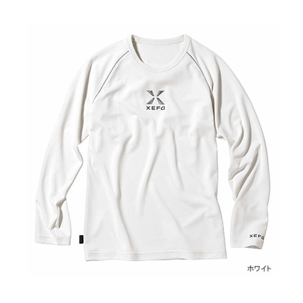 ≪新製品！≫シマノ XEFO・ロングスリーブ Tシャツ SH-215J 　ホワイト LLサイズ